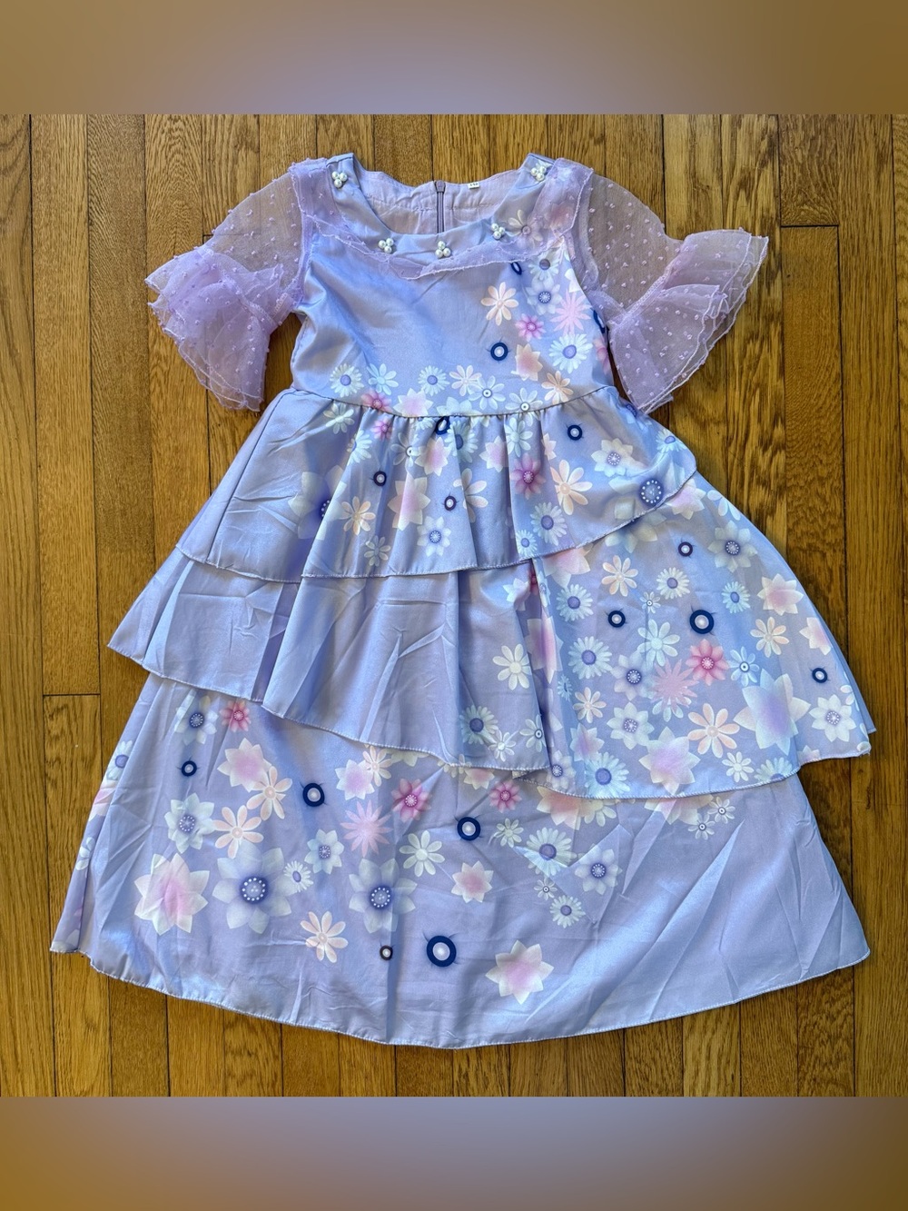 Girls Encanto Isabela Dress Plus Purse 130 (8)
